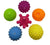 6pcs Textured Multi Ball Set - Textured Ball Set Toy for Sensory Exploration and Engagement for Ages 6 Months and up