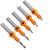 Self Centering Hinge Tapper Core Drill Bit Set for Woodworking, Adjustable Door Window Drill Bits