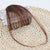 Clip in Bangs 100% Human Hair Extensions Reddish Brown Clip on Fringe Bangs with nice net Natural Flat neat Bangs with Temples for women One Piece Hairpiece