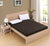 Solid Fitted Sheet Mattress Cover with all-around Elastic Rubber Band Bed Sheet