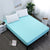 Solid Fitted Sheet Mattress Cover with all-around Elastic Rubber Band Bed Sheet