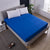 Solid Fitted Sheet Mattress Cover with all-around Elastic Rubber Band Bed Sheet