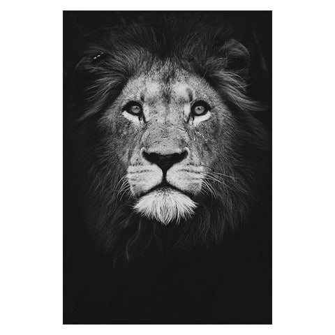 Canvas Pictures Canvas Painting Animal Wall Art Lion Elephant Deer Zebra Posters and Prints Wall Pictures for Living Room Decoration Home Decor