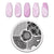 Nail Stamping Plates Templates with Stamper Nail Art Plates Set Animal Flower Christmas Halloween Design