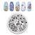 Nail Stamping Plates Templates with Stamper Nail Art Plates Set Animal Flower Christmas Halloween Design