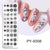 Nail Stamping Plates Templates with Stamper Nail Art Plates Set Animal Flower Christmas Halloween Design