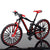 Mini 1:10 Alloy Bicycle Model Diecast Metal Finger Mountain bike Racing Toy Bend Road Simulation Collection Toys for children