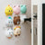 Door Handle Bumper Self-Adhesive Cartoon Wall Protector Bear Door Knob Wall Shield Rubber Buffer Crash Pads Door Stoppers for Furniture Crafts Glass Table