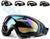 1pcs Winter Windproof Skiing Glasses Goggles Outdoor Sports cs Glasses Ski Goggles UV400 Dustproof Moto Cycling Sunglasses