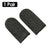 2pcs finger Silver Fiber Highly Sensitive Breathable Mobile Game Finger Sleeve Touch Screen Anti-Sweat Shoot Aim Finger Cot for PUBG Mobile, Rules of Survival, for Android iOS Tablet