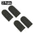 2pcs finger Silver Fiber Highly Sensitive Breathable Mobile Game Finger Sleeve Touch Screen Anti-Sweat Shoot Aim Finger Cot for PUBG Mobile, Rules of Survival, for Android iOS Tablet