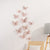 2 Pcs/Set 3D Wall Stickers Hollow Butterfly for Kids Rooms Home Wall Decor DIY Mariposas Fridge Stickers Room Decoration,F-Rose Gold