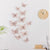 2 Pcs/Set 3D Wall Stickers Hollow Butterfly for Kids Rooms Home Wall Decor DIY Mariposas Fridge Stickers Room Decoration,F-Rose Gold