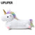 Girls Kids Cute Unicorn Slippers with Warm Plush Fleece House Slip-on Shoes