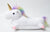 Girls Kids Cute Unicorn Slippers with Warm Plush Fleece House Slip-on Shoes