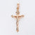 Men Women 585 Rose Gold Prayer Jesus Snail Link Chain Wholesale Jewelry GPM26