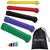 Fit Simplify Resistance Loop Exercise Bands with Instruction Guide and Carry Bag