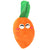 1pc Plush Squeaky Bone Dog Toys Bite-Resistant Clean Dog Chew Puppy Training Toy Soft Banana Carrot And Vegetable Pet Supplies