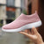 Slip on Sneakers for Women Fashion Loafers Perforated Flats Sports Cushioned Insole Comfortable Walking Casual Shoes