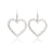 ilver Elegant Rhinestone Crystal Bridal Chandelier Long Tassels Dangle Earrings for Wedding Prom