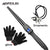 Curling Iron Instant Heat Up Curling Wand Set with 5 Interchangeable Ceramic Barrels Hair Curler, Include Heat Resistant Glove and Clips