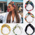 Pcs Boho Headbands for Women Wide Bohemian Knotted Yoga Headband Head Wrap Hair Band