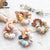 1PC Wooden Teether Hedgehog Crochet Beads  Toys For Baby Rattle