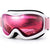 i Ski Goggles,Winter Snow Sports Snowboard Goggles with Anti-Fog UV Protection Double Lens for Men Women & Youth Snowmobile Skiing Skating