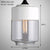 Industrial Dining Pendant Lights with Clear Glass, Bathroom Pendant Light Fixtures Hanging Lamps for Kitchen Island Living Room