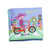 8/10pages Baby Rattles Mobiles Toy Soft Animal Cloth Book