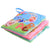 8/10pages Baby Rattles Mobiles Toy Soft Animal Cloth Book