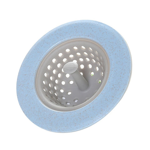 Kitchen Sink Filter Screen Floor Drain Hair Stopper Silicone Bathroom Floor Kitchen Sink Round Anti-Clogging Sink Strainer