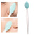 Beauty Skin Care Wash Face Silicone Brush Exfoliating Nose Clean Blackhead Removal Brush Tool With Replacement Head TXTB1