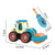 Nut Disassembly Loading Unloading Engineering Truck Excavator Bulldozer Kids Screw Boys Creative Tool Education Toys Car Model