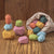 Wooden Stone Balancing Blocks- Colorful Wood Stone Building Blocks Natural Rainbow Balancing Stacking Game Rock Blocks for Kids Educational Toys