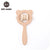 1PC Wooden Teether Hedgehog Crochet Beads  Toys For Baby Rattle