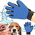 Pet Grooming Glove,Silicone Cats Brush Comb Deshedding Hair Gloves,Dogs Bath Cleaning Supplies Animal Combs