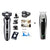 Electric Shaver 4D Men's Electric Hair Clipper USB Rechargeable Professional Hair Trimmer Hair Cutter for Men Adult Razor D-20-9-10