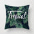 Tropical Leaf Cactus Monstera Cushion Cover Polyester Throw Pillows Sofa Home Decor Decoration Decorative Pillowcase