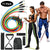 Fit Simplify Resistance Loop Exercise Bands with Instruction Guide and Carry Bag