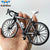 Scale Metal Model Diecast Racing Bike, Finger Mountain Bike, Mini Model Cycling Diecast Toy Desk Craft Collection 17.5x10.5cm