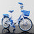 Scale Metal Model Diecast Racing Bike, Finger Mountain Bike, Mini Model Cycling Diecast Toy Desk Craft Collection 17.5x10.5cm