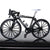 Scale Metal Model Diecast Racing Bike, Finger Mountain Bike, Mini Model Cycling Diecast Toy Desk Craft Collection 17.5x10.5cm