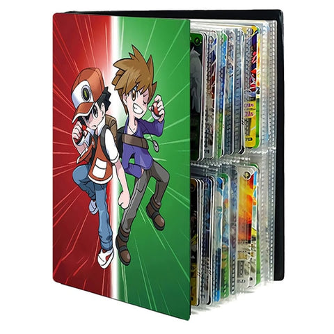 Game Pokemon Cards Album Book 240Pcs Anime Card Collectors Holder Loaded List Capacity Binder Folder Pokemons Toys for gifts Kid