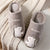 Women's Slip on Fuzzy Slippers Memory Foam House Slippers Outdoor Indoor Warm Plush Bedroom Shoes Scuff with Fur Lining