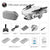 Drone with Camera, Mini Foldable Drone with 4K HD Cameras 2.4Ghz 6-Axis Gyro Quadcopter with 3D Flips Suitable for Beginners