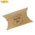 50/100pcs/lot  Kraft Pillow Box with 100 Feet Jute Twines, Large Size Candy Favor Paper Boxes for Wedding Party