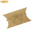 50/100pcs/lot  Kraft Pillow Box with 100 Feet Jute Twines, Large Size Candy Favor Paper Boxes for Wedding Party