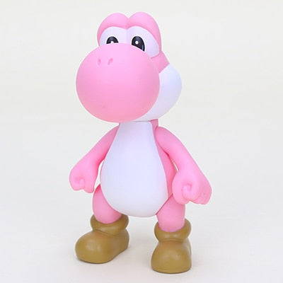 13cm Mario Bros Luigi Mario Yoshi Koopa Yoshi Mario Maker Odyssey Mushroom Toadette PVC Action Figures Toys Model Dolls