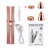 2 In 1 Electric Eyebrow Trimmer Makeup Painless Eye Brow Epilator Mini Shaver Razors Women Portable Facial Body Hair Remover 45